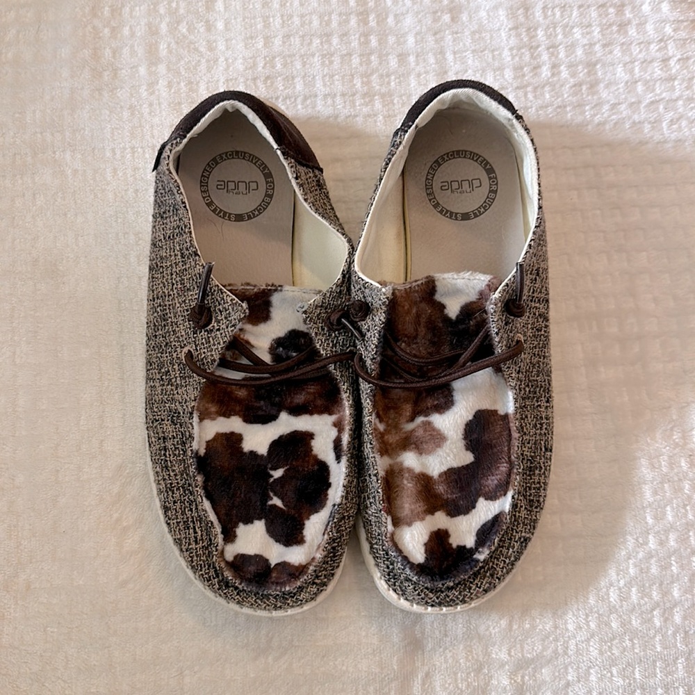 Cow Print Hey Dudes